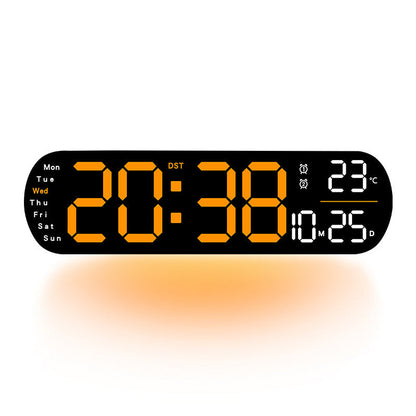 Multifuntional Decorative LED Digital Wall Clock