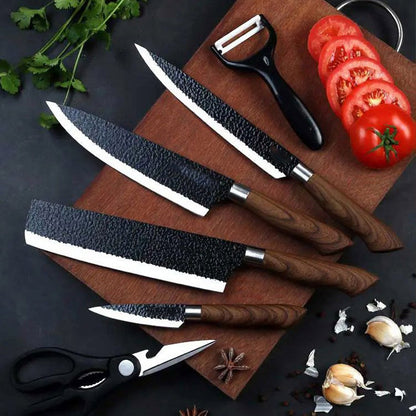 German Professional Chef's Knife Set - 6 Pcs Set