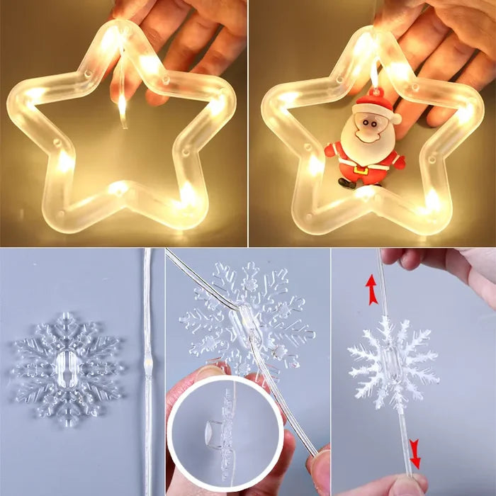 🎅Christmas decoration ring lights