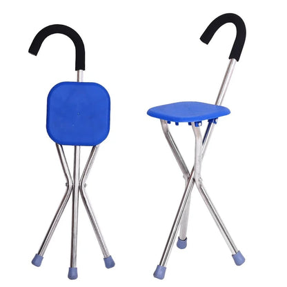 2024 New Design Elderly Crutch Stool