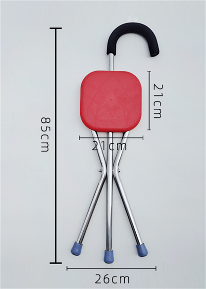 2024 New Design Elderly Crutch Stool