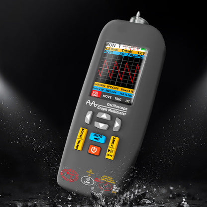 3-in-1 Handheld Graphics Multimeter - Oscilloscope, Inspectior & Flashlight