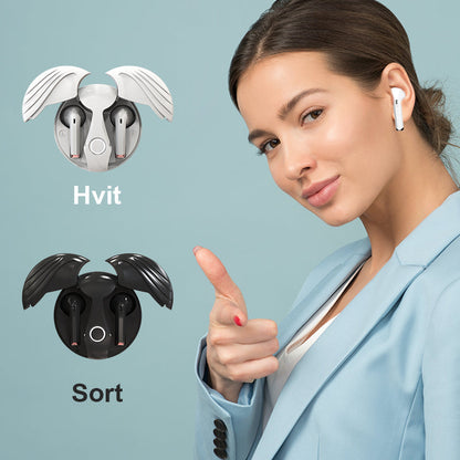 Wireless Sports Headphones with Angel Wings