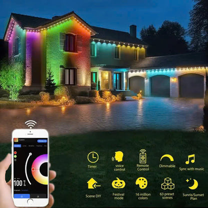 Early Christmas 50%OFF - Smart Rainbow LED Permanent Outdoor Light - Smartlight