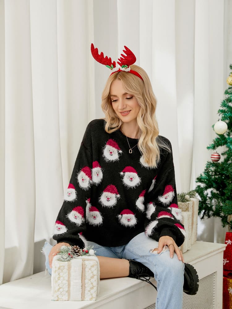 Santa Claus Knitted Sweater