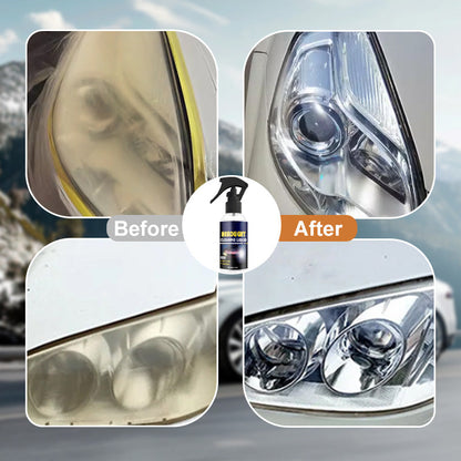 Car Headlight Cleaning and Restoration Agent