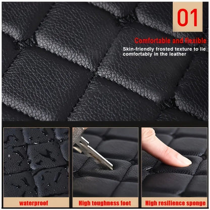 5 pcs Waterproof Leather Car Floor Mats