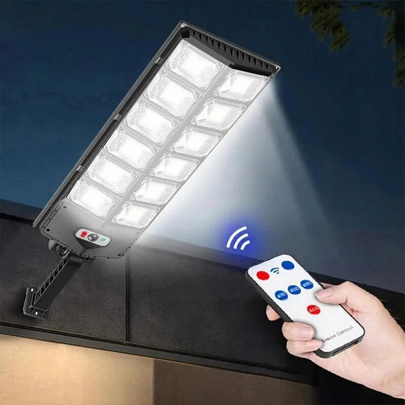 Perfect for Commercial Yard and Outdoor Security Lighting-Remote Control