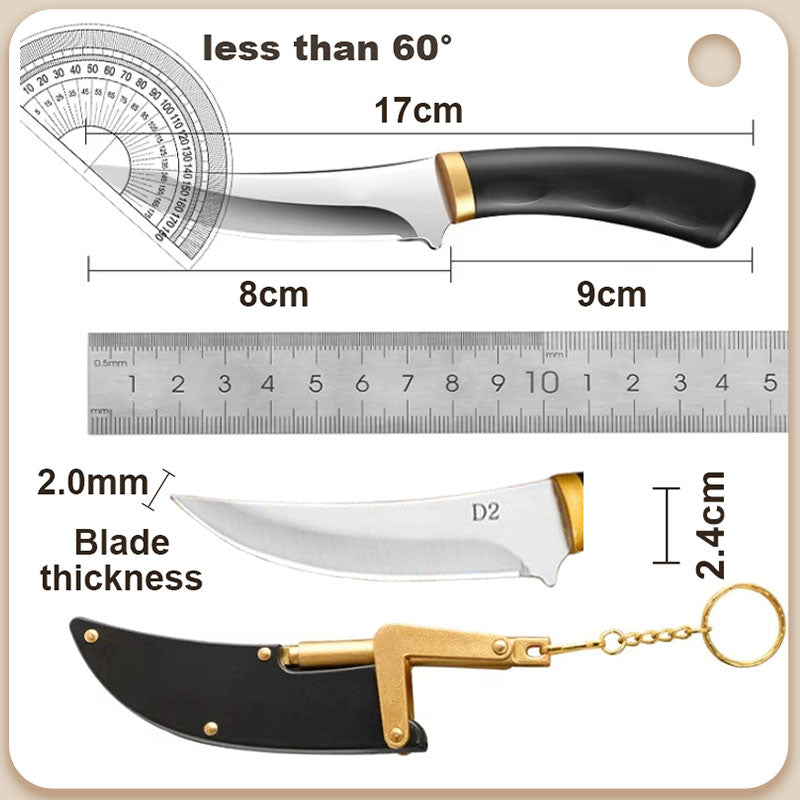 🔥Hot Sale🔥Multi-Purpose Outdoor Portable Fruit Knife With Sheath