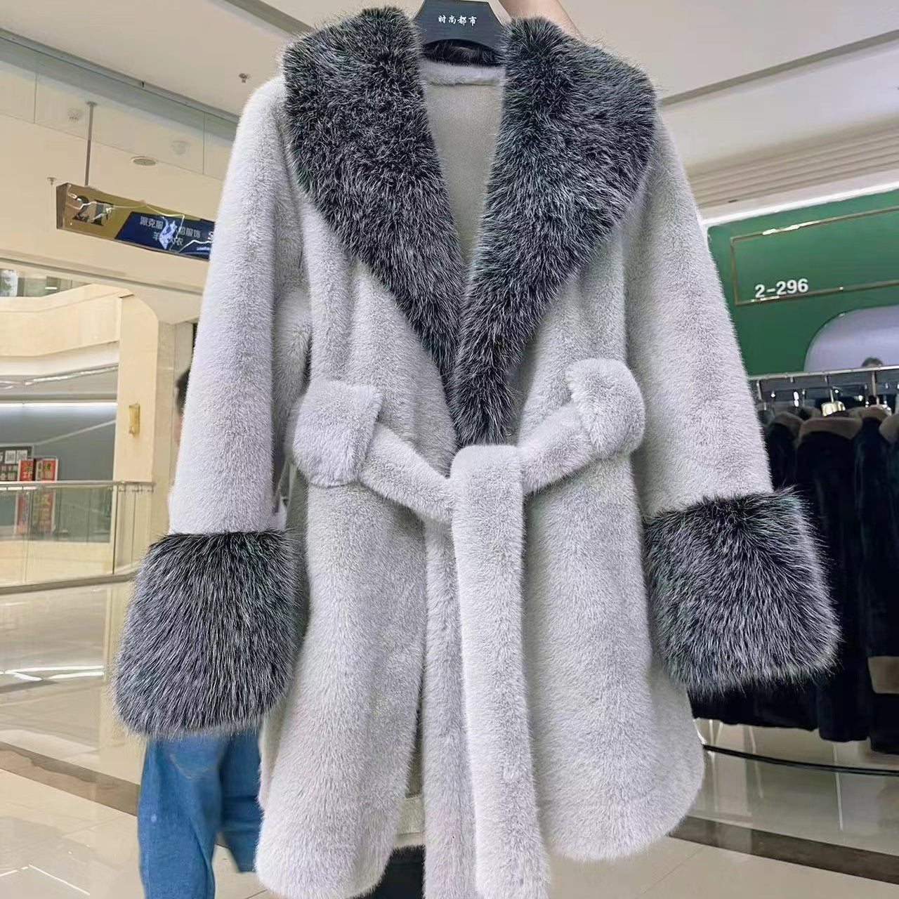 ❄️Winter Specials❄️ Artificial Mink Fur Warm Coat