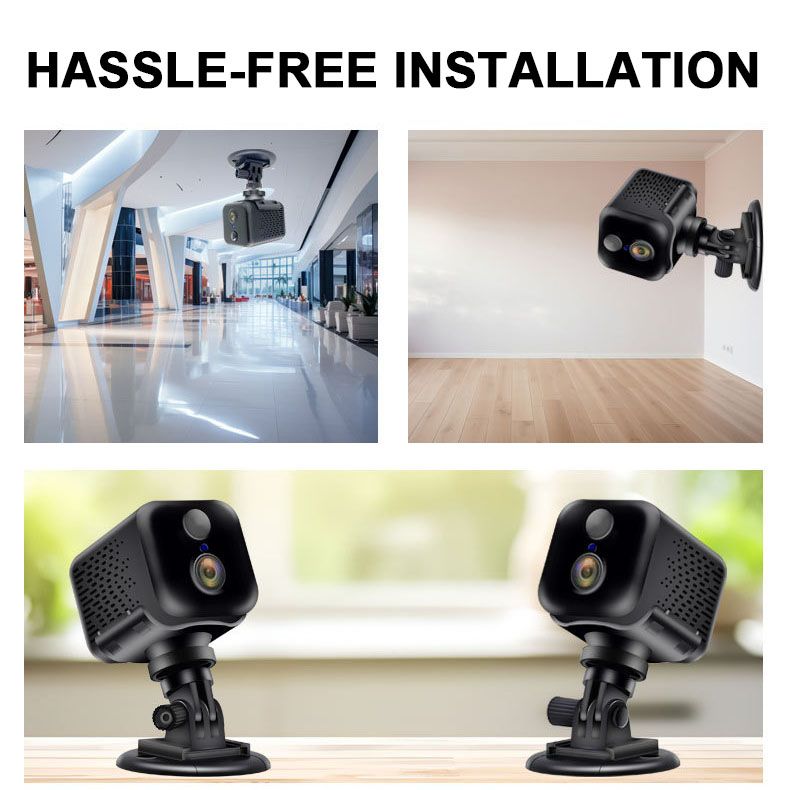 Installation-free WiFi Smart Wireless Surveillance Camera Free shipping