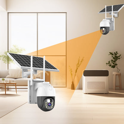 Solar-Powered Remote Surveillance Camera