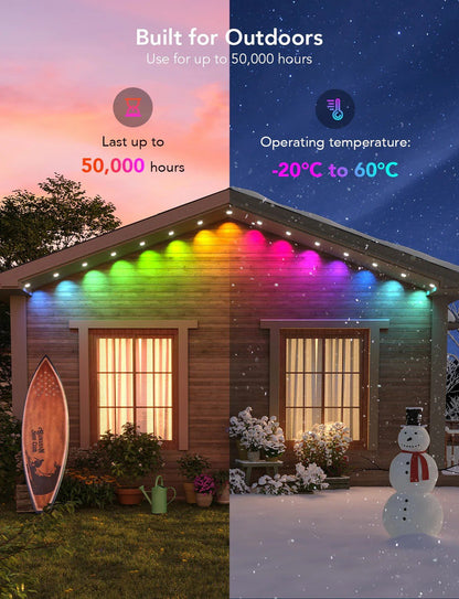 🔥LAST DAY 69% OFF 💡2025 witimselsolar® Outdoor Waterproof WiFi Bluetooth Smart Led Strip Light