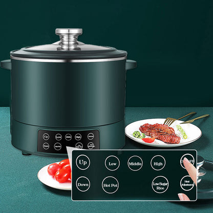 3L Smart Lifting Electric Hot Pot with Steaming Basket