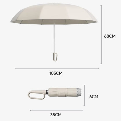 Reflective Safety Strip Ring Buckle Umbrella