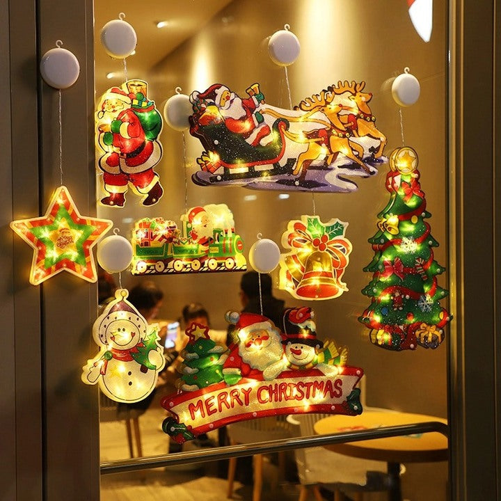 CHRISTMAS PRE-SALE NOW 49% OFF🎄Christmas Window Hanging Lights