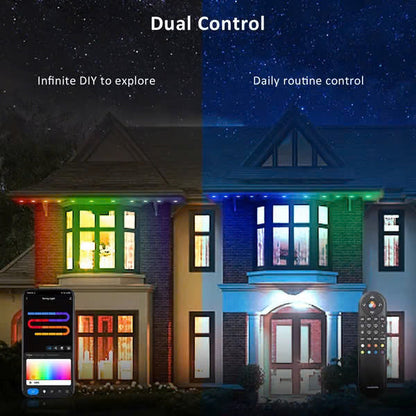 Early Christmas 50%OFF - Smart Rainbow LED Permanent Outdoor Light - Smartlight