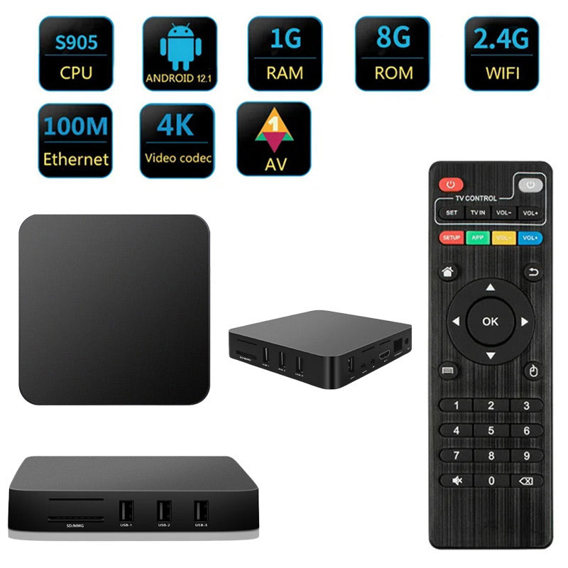 Multifunctional 4k HD Internet Tv Set-Top Box