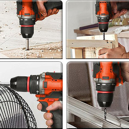 🔥🔥Copper Brushless Small Steel Cannon Metal Ratchet Hand Drill🔥🔥