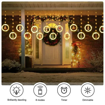 🎅Christmas decoration ring lights