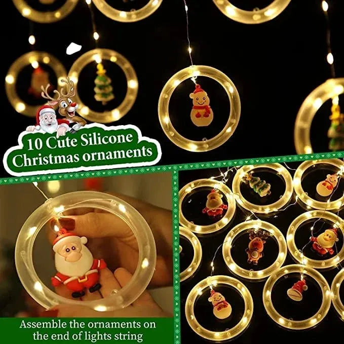 🎅Christmas decoration ring lights