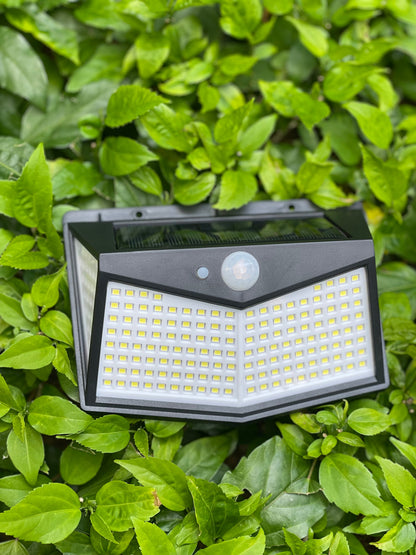 Solar outdoor patio wall lights