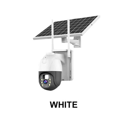 Solar-Powered Remote Surveillance Camera