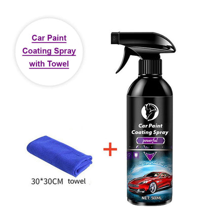 🔥Hot New Products 49% OFF💥Multi-Purpose Car Paint Coating Spray with Towel