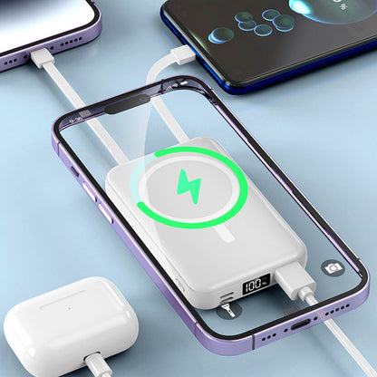 Multifunctional Wireless Magnetic Power Bank