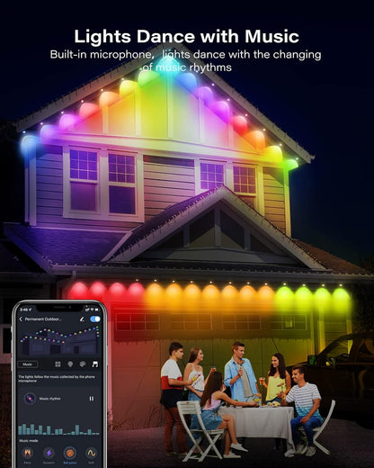 🔥LAST DAY 69% OFF 💡2025 witimselsolar® Outdoor Waterproof WiFi Bluetooth Smart Led Strip Light