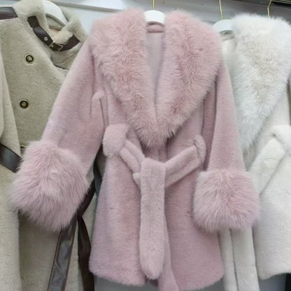 ❄️Winter Specials❄️ Artificial Mink Fur Warm Coat