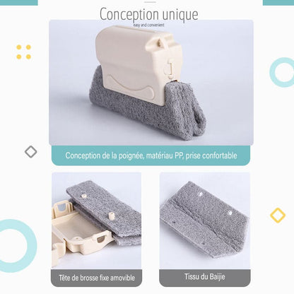 Creative Brush for Cleaning Window Tracks