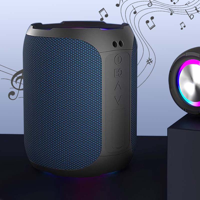 40W Peak Portable Bluetooth Speaker with RGB Light