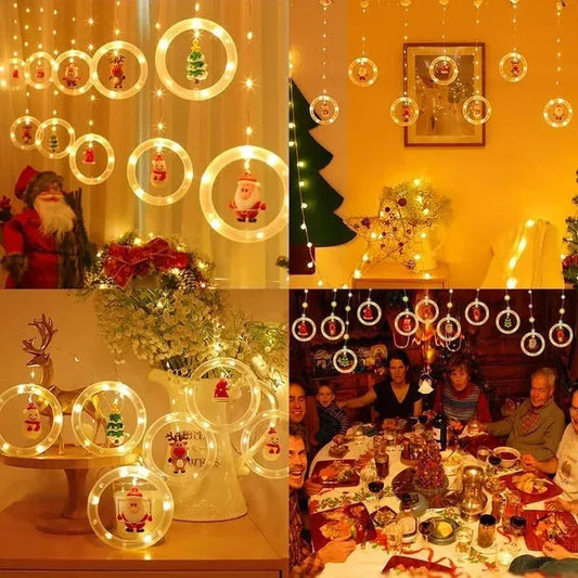 🎅Christmas decoration ring lights