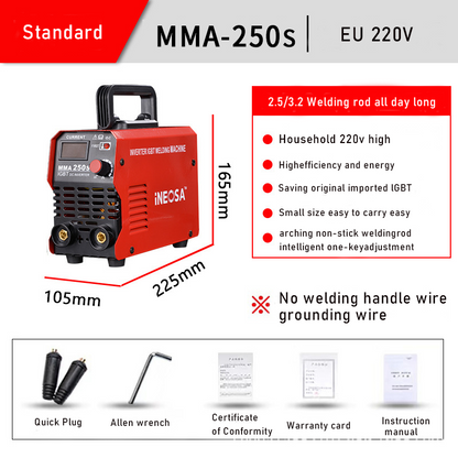 🚀Last Day Special Offer🔥Fully Automatic Cual Voltage Dual-purpose Industrial Grade Solid Copper Welding Machine