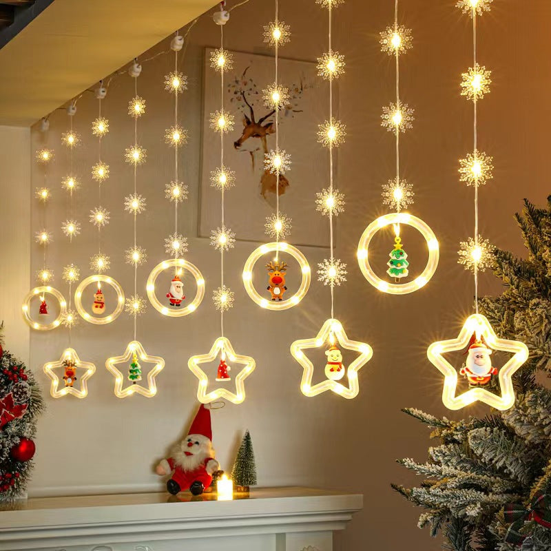 🎅Christmas decoration ring lights