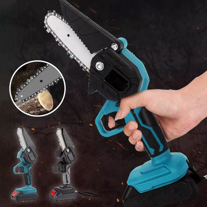 Powerful Mini 6-inch Cordless Electric Chain Saw