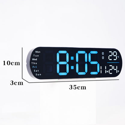 Multifuntional Decorative LED Digital Wall Clock