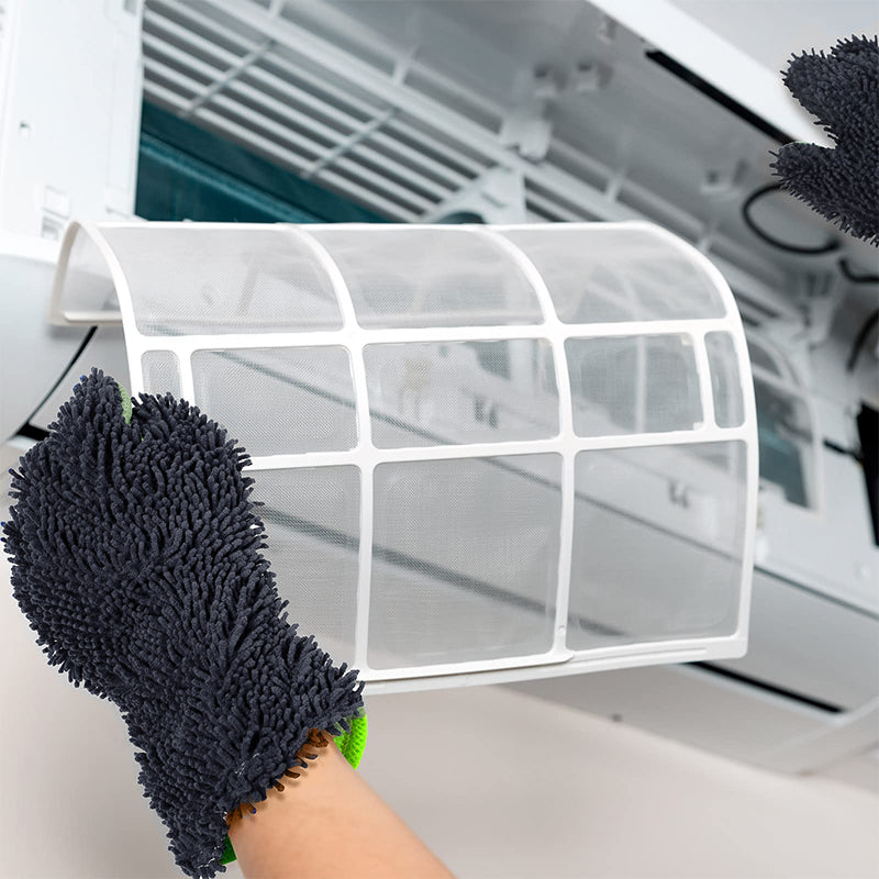 🎁Double-sided five-finger car wash gloves