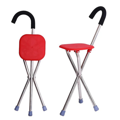 2024 New Design Elderly Crutch Stool