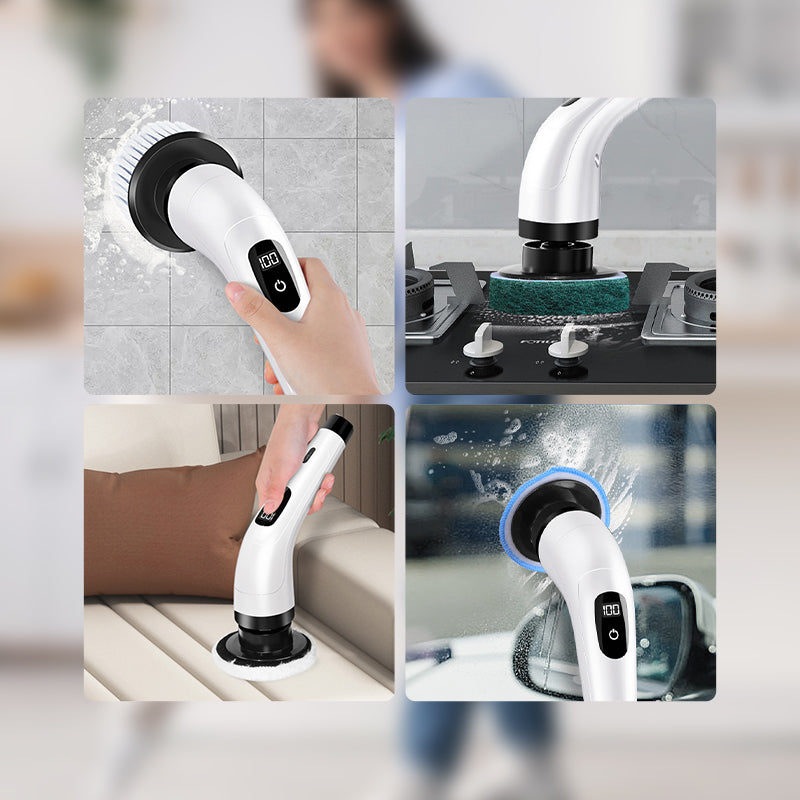 ✨HOT SALE 50% OFF✨8-in-1 Electric Cleaning Brush Set for Home Use