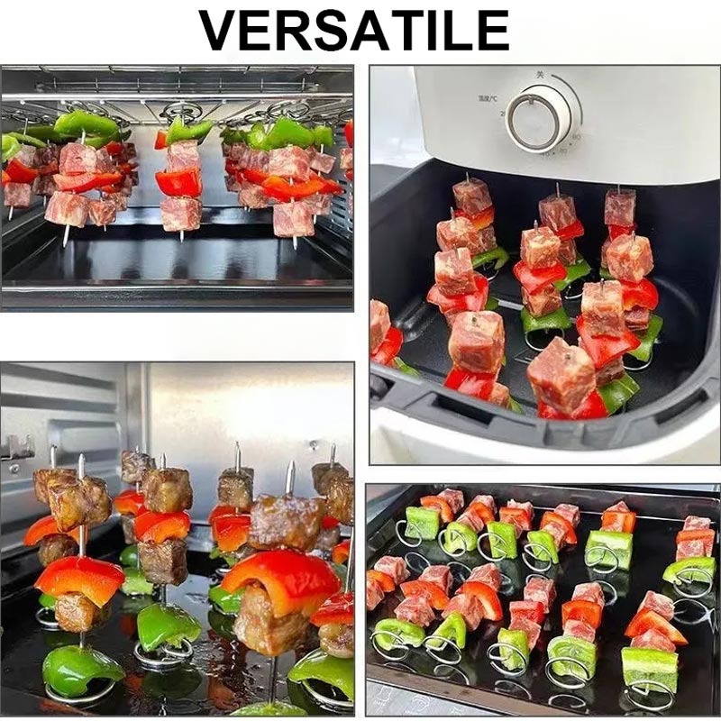 10pcs Air Fryer Stand-Up Skewers