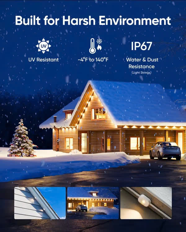 Early Christmas 50%OFF - Smart Rainbow LED Permanent Outdoor Light - Smartlight