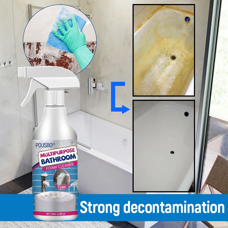 🔥Multipurpose Bathroom Foam Cleaner