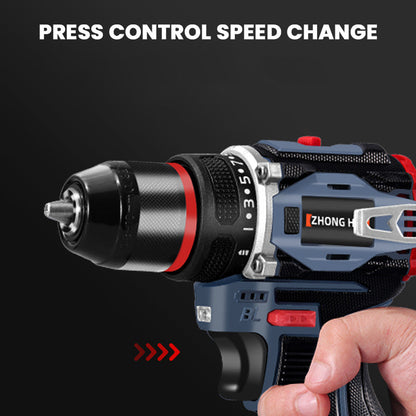 Brushless Electric Cordless Drill with Battery ＆ Charger