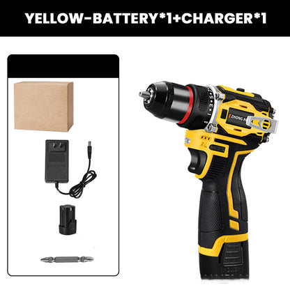 Brushless Electric Cordless Drill with Battery ＆ Charger