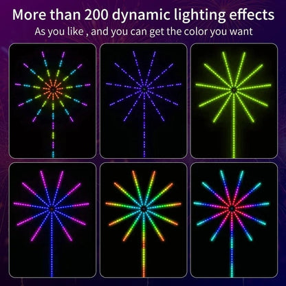 🎁Last Day Promotion 49% OFF - 💡WiFi Bluetooth Smart Fireworks Led Light