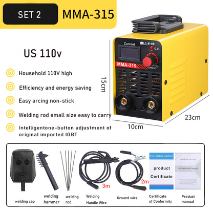 🚀Last Day Special Offer🔥Fully Automatic Cual Voltage Dual-purpose Industrial Grade Solid Copper Welding Machine